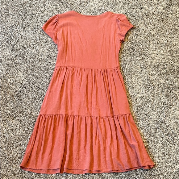 Tea n Rose Dusty Pink Dress - Picture 3 of 3